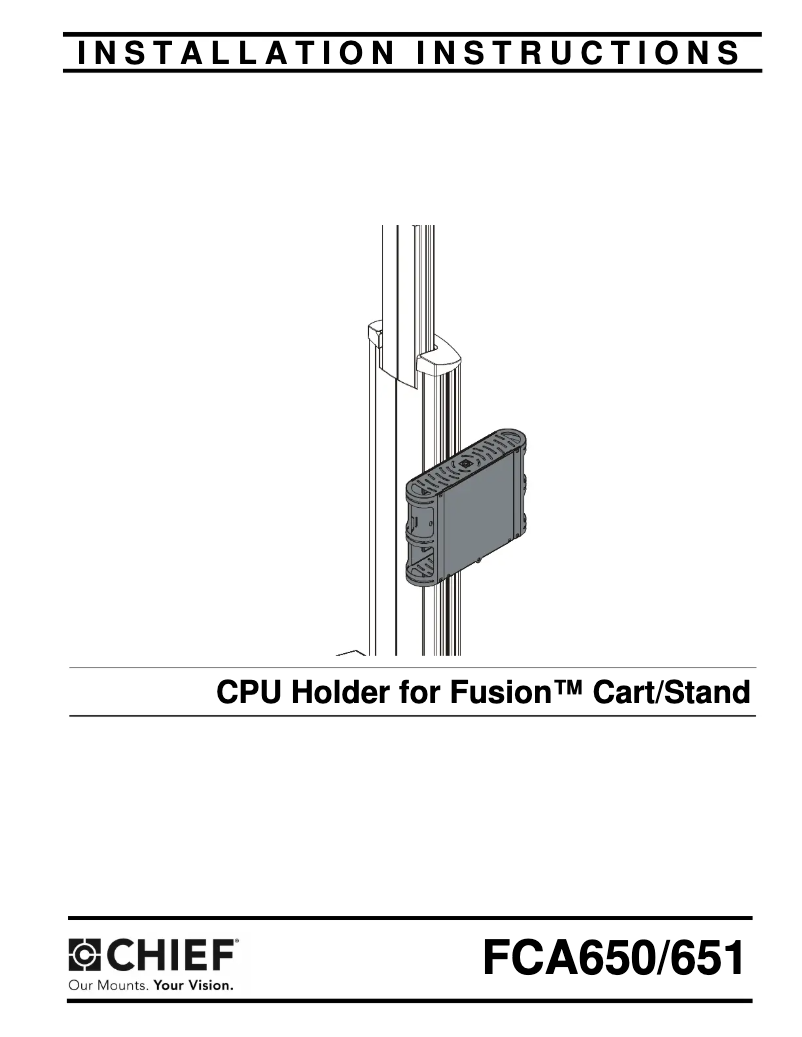 Image de la première page du manuel de l'appareil FCA650S