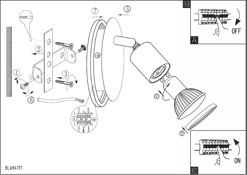Page n°1 - Manuel utilisateur Eglo Modino
