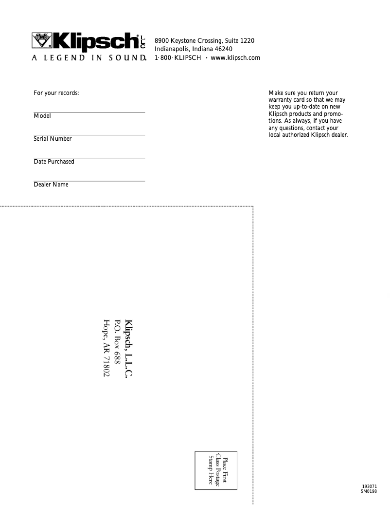 Image de la première page du manuel de l'appareil KSW-150