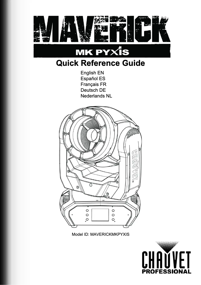 Image de la première page du manuel de l'appareil Maverick MK Pyxis
