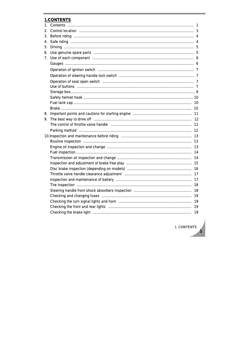 Image de la première page du manuel de l'appareil Orbit 50