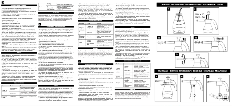 Page 1 de la notice Manuel utilisateur Hozelock 4124