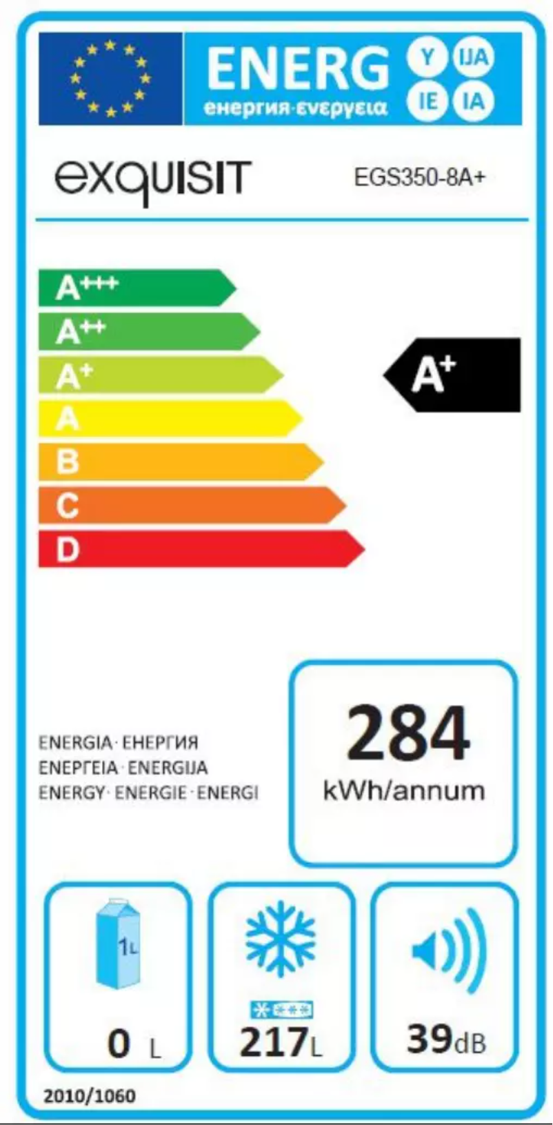 Page 1 de la notice Manuel utilisateur Exquisit EGS350-8A
