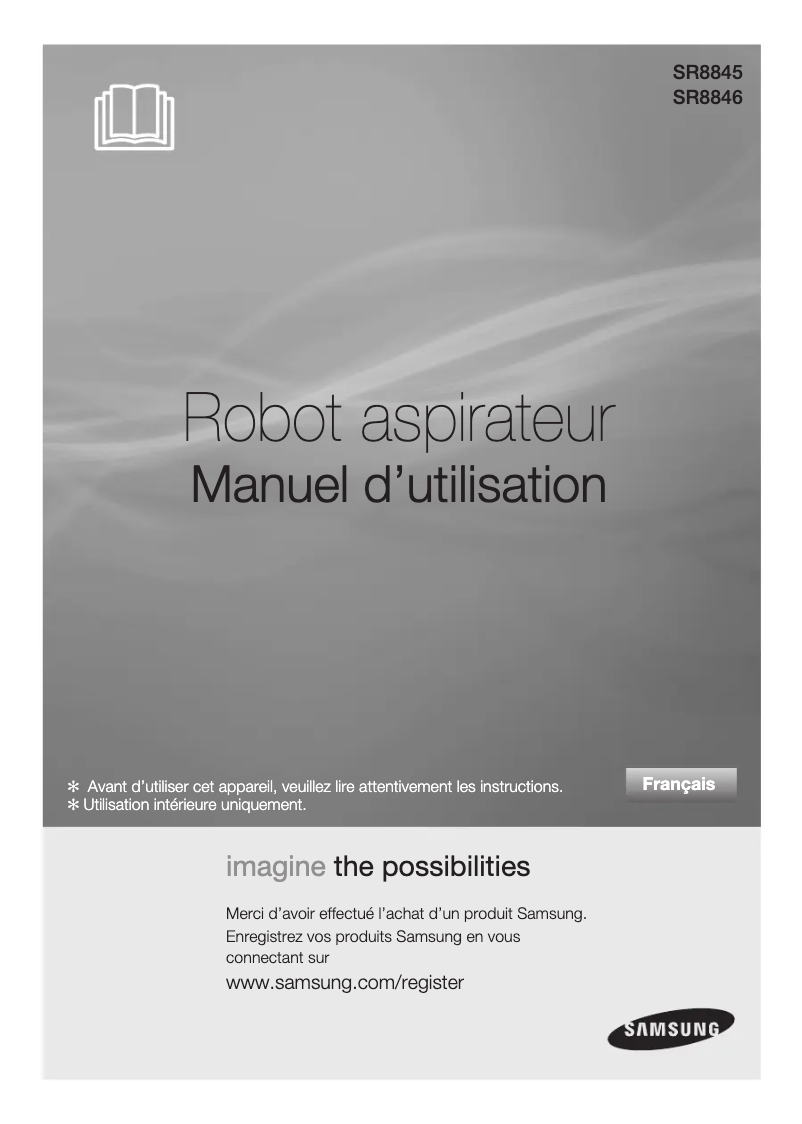 Image de la première page du manuel de l'appareil SR8848