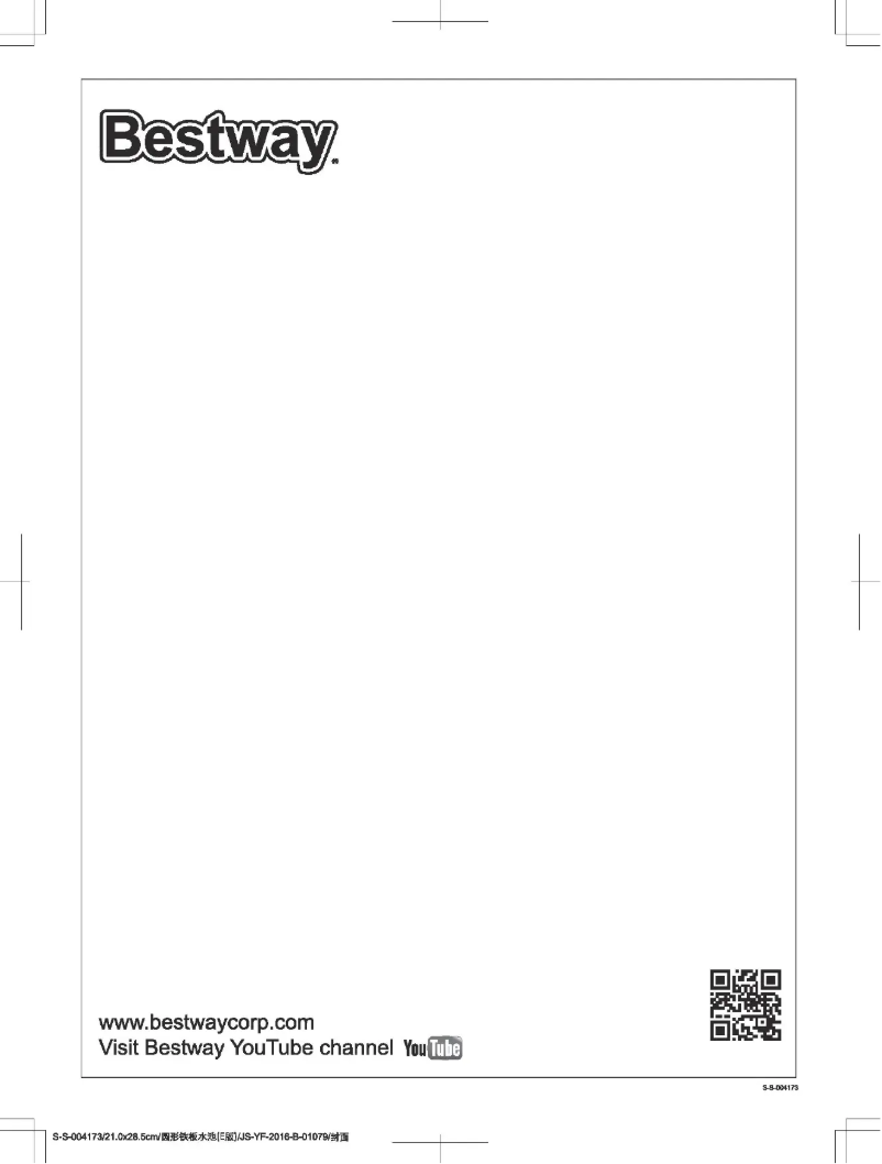 Page 1 de la notice Manuel utilisateur Bestway Hydrium 56563