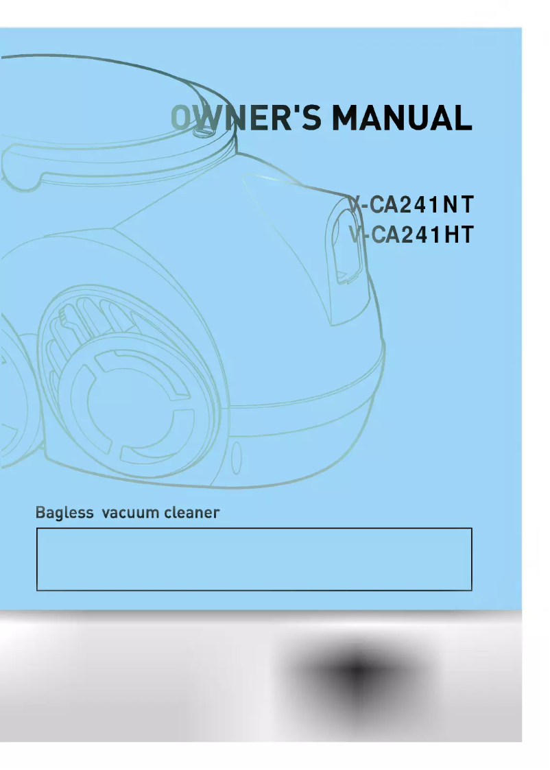 Page n°1 - Manuel utilisateur LG V-CA241NTS