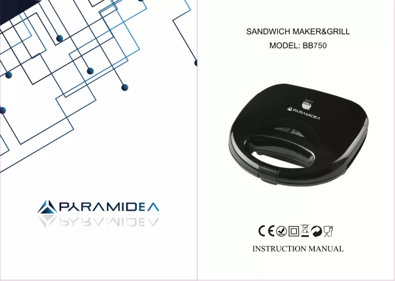 Page 1 de la notice Manuel utilisateur Pyramidea BB750