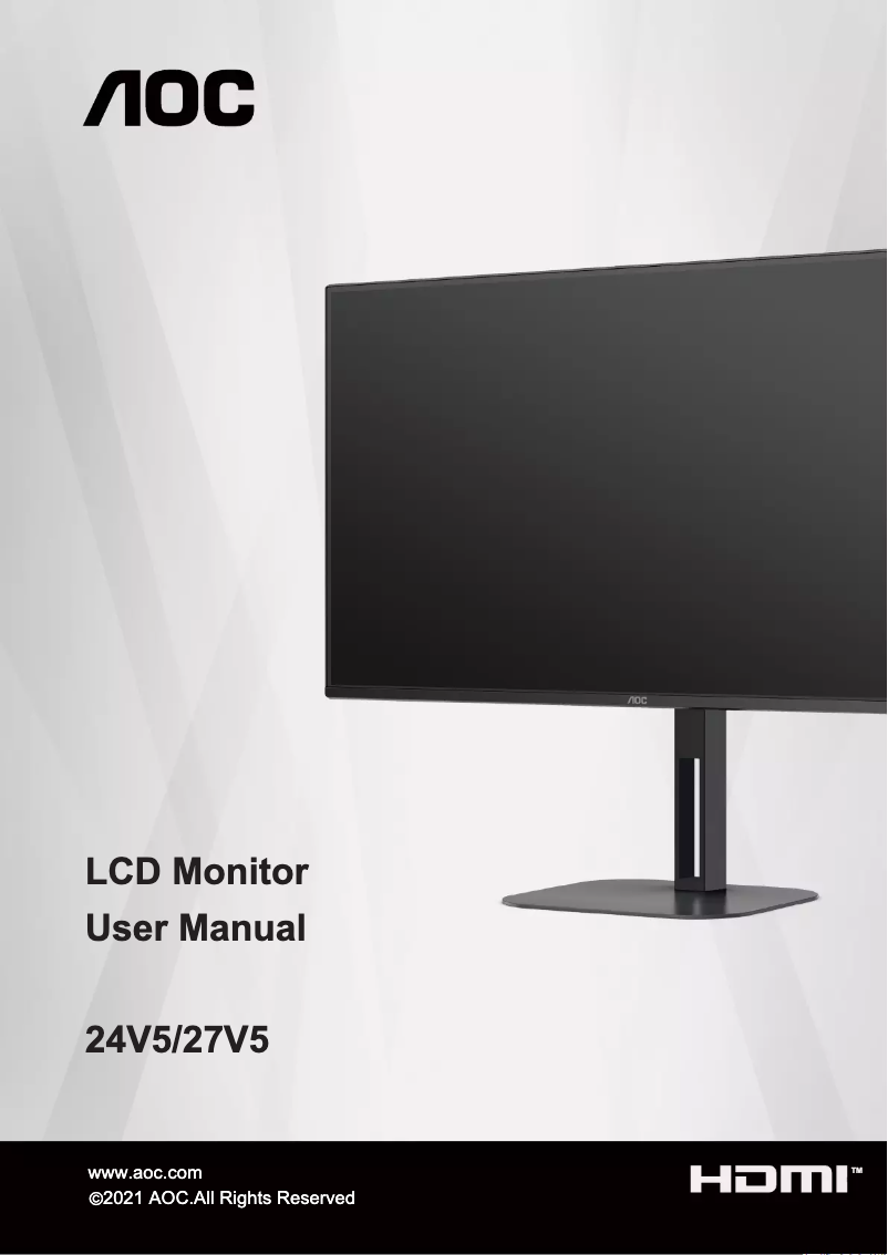 Image de la première page du manuel de l'appareil 24V5