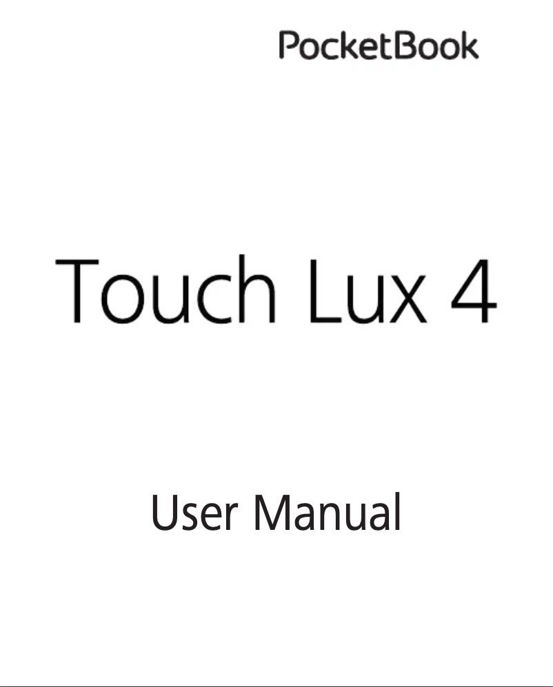 Image de la première page du manuel de l'appareil Touch Lux 4