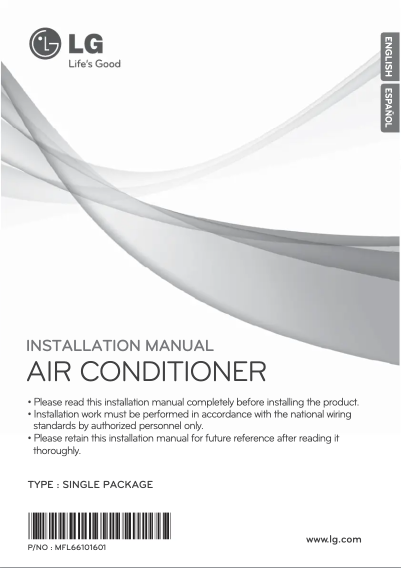 Page n°1 - Manuel utilisateur LG LK-C240BC02