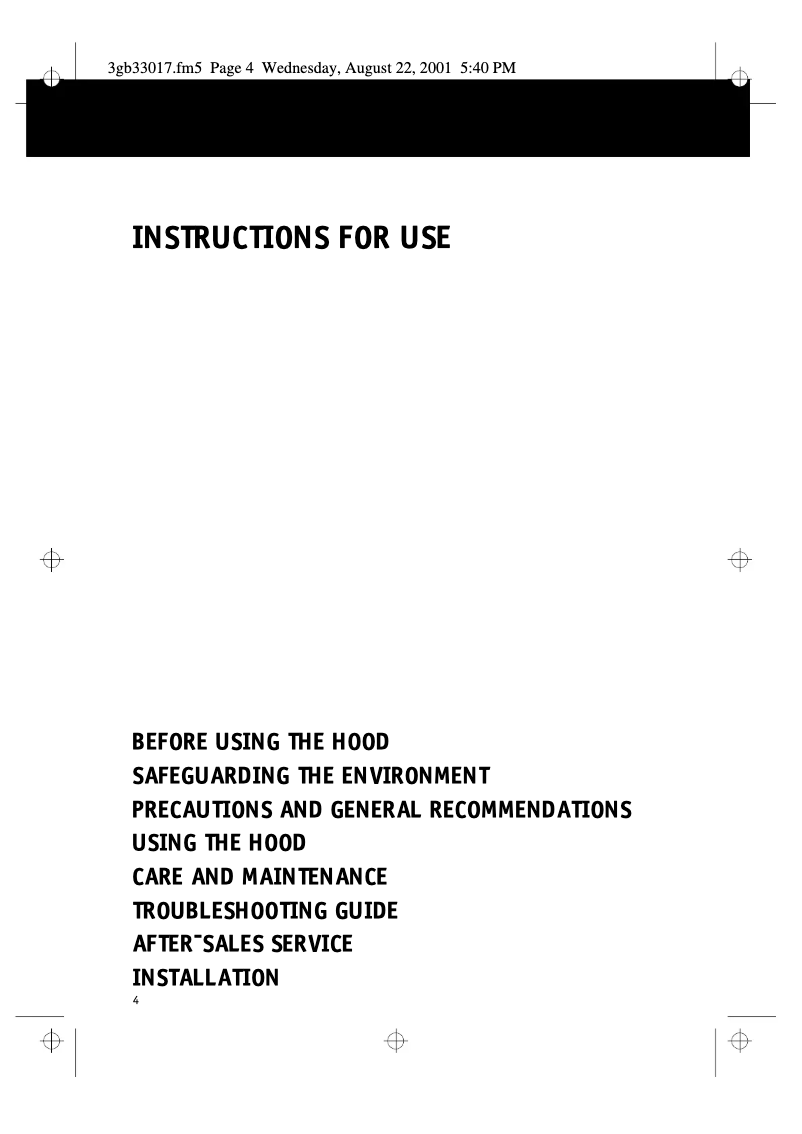 Image de la première page du manuel de l'appareil AKR 987 IX-4