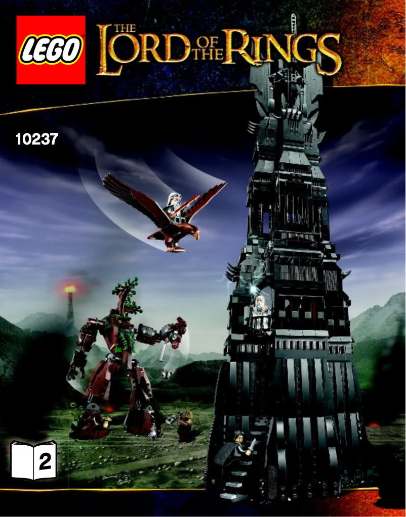 Page n°1 - Manuel utilisateur Lego Lord Of The Rings 10237