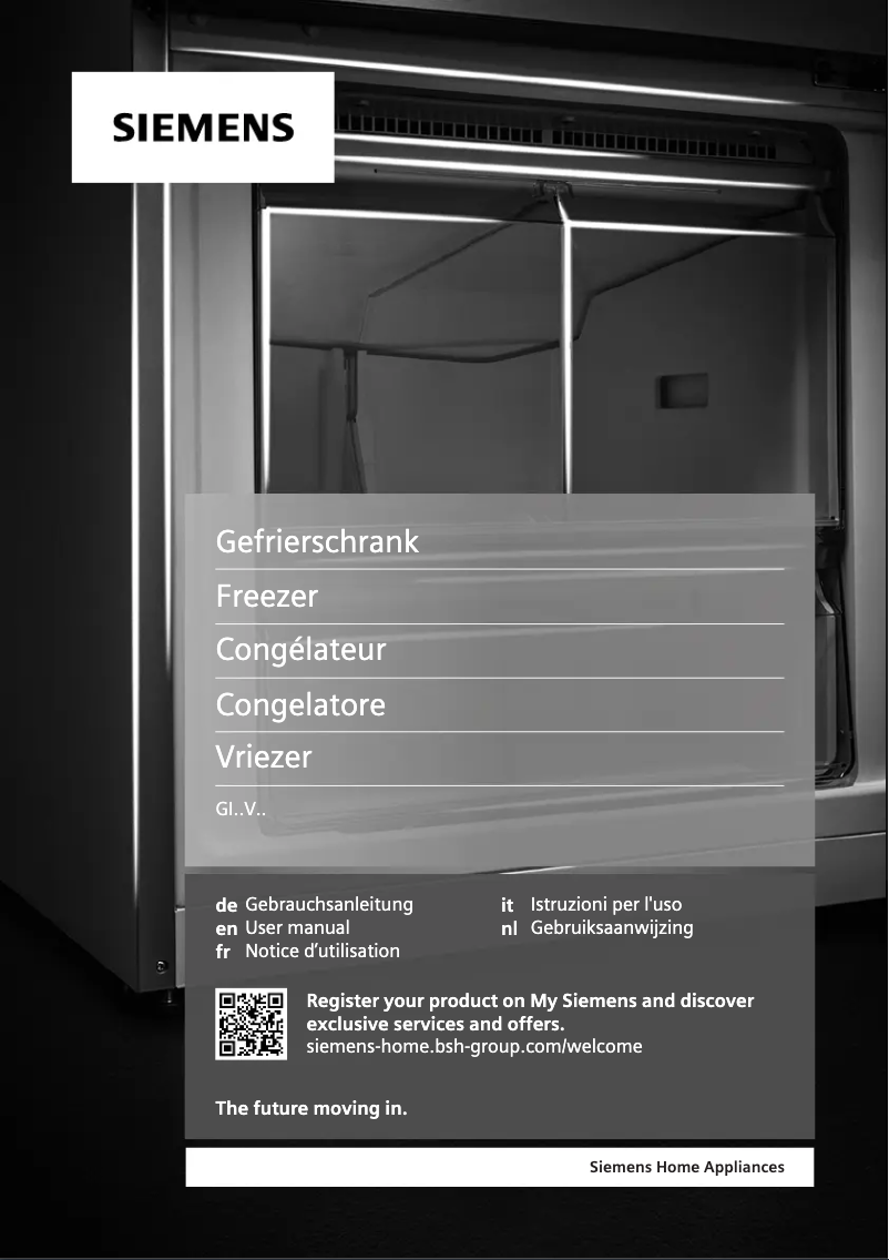Page n°1 - Manuel utilisateur Siemens MKG21VADE0