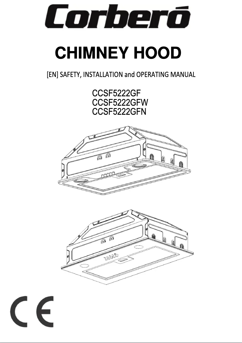 Page n°1 - Manuel utilisateur Corbero CCSF5222GF