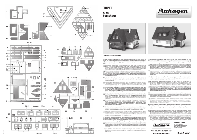 Página 1 del manual Manual de usuario Auhagen 12229