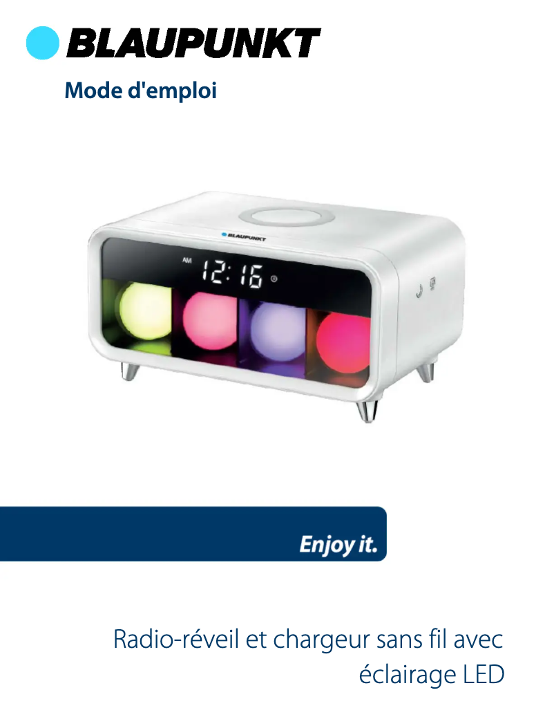 Image de la première page du manuel de l'appareil BLP2620