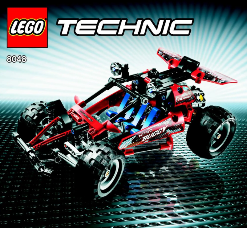 Page 1 de la notice Manuel utilisateur Lego Technic 8048
