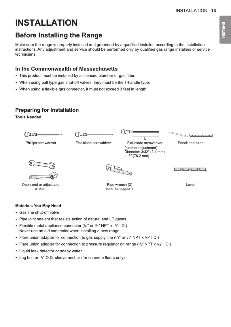 Page n°1 - Guide d'installation LG LRE3194BD
