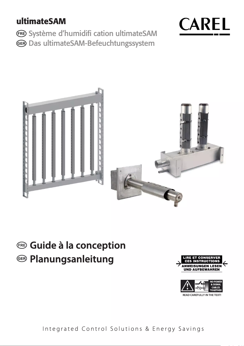 Página 1 del manual Manual de usuario Carel ultimateSAM
