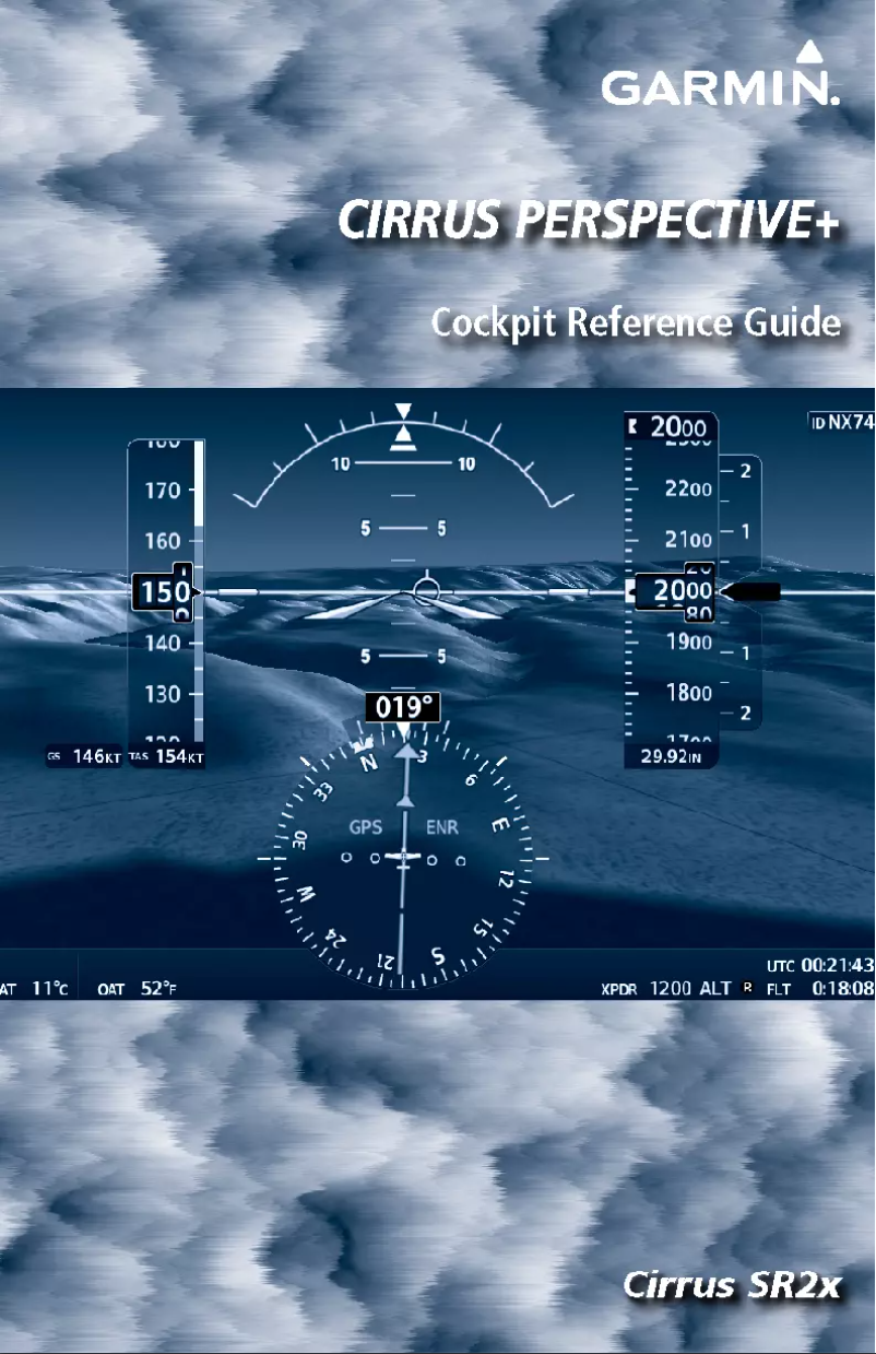 Página 1 del manual Manual de usuario Garmin Cirrus Perspective+ SR22