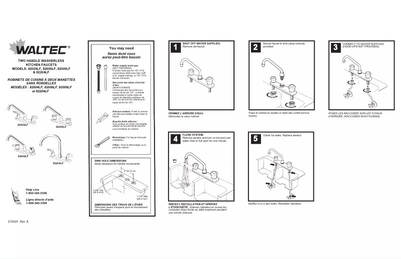 Image de la première page du manuel de l'appareil 25F643LF