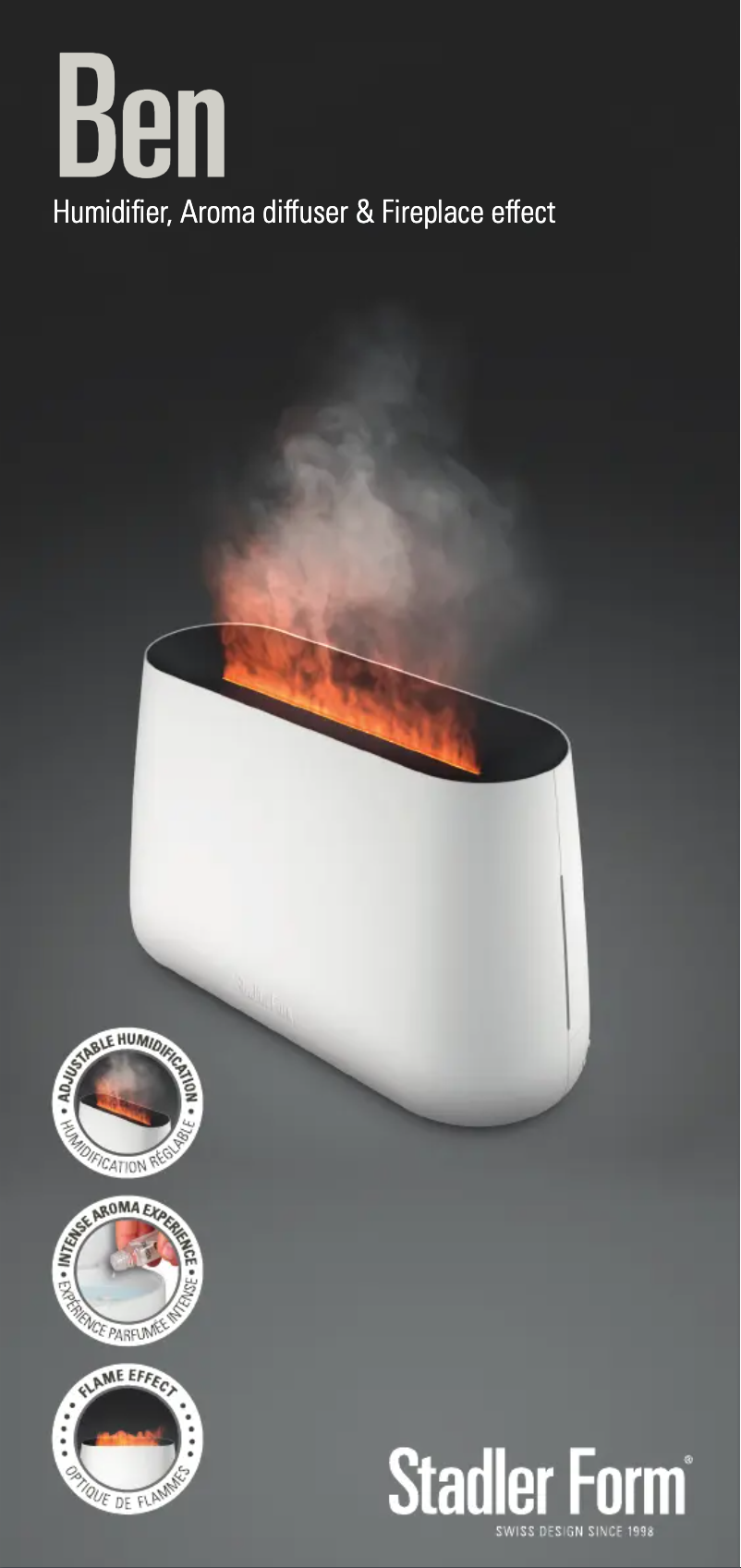 Imagen de la primera página del manual del dispositivo Ben