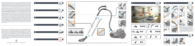 Page n°1 - Mode d'emploi Tefal City Space Cyclonic TW2541