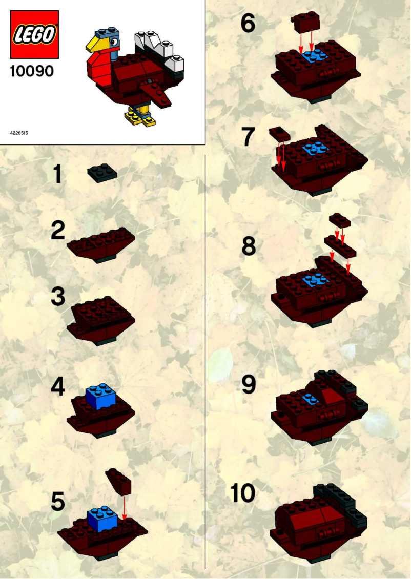 Image de la première page du manuel de l'appareil Speed Champions 10090