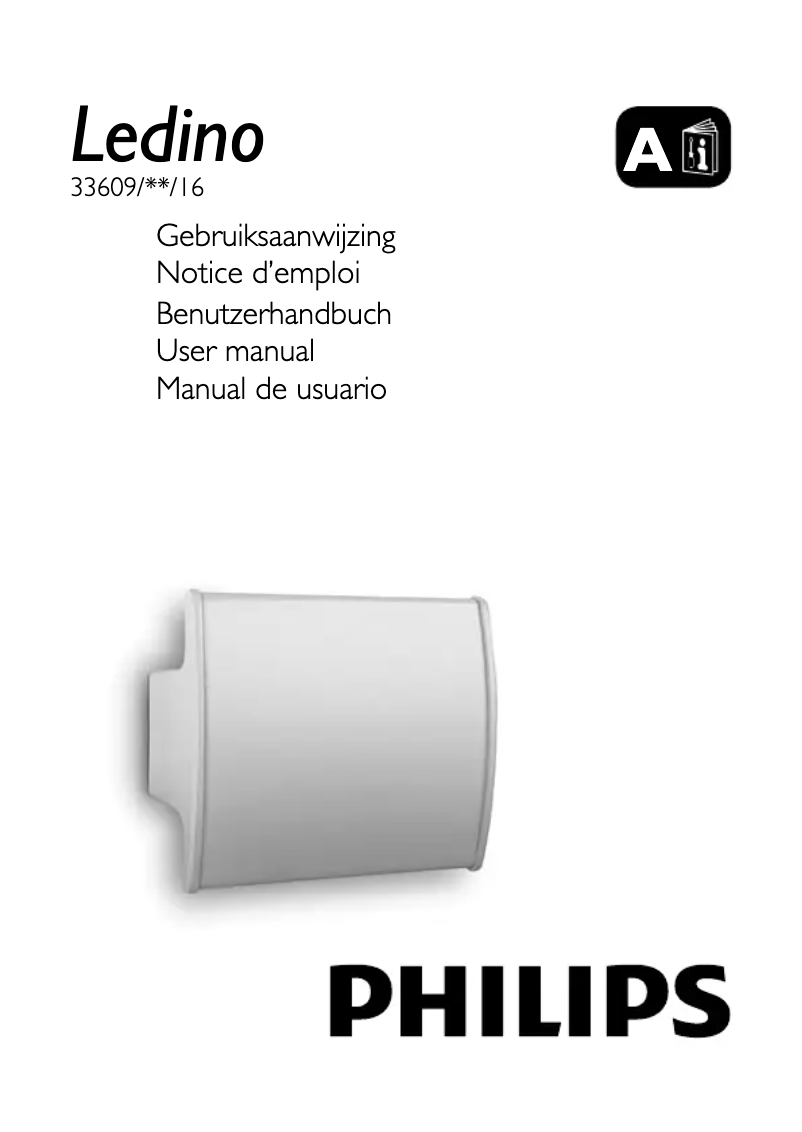 Page n°1 - Manuel utilisateur Philips Ledino 336093116