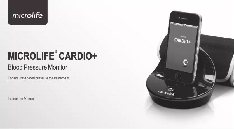 Image de la première page du manuel de l'appareil Cardio+