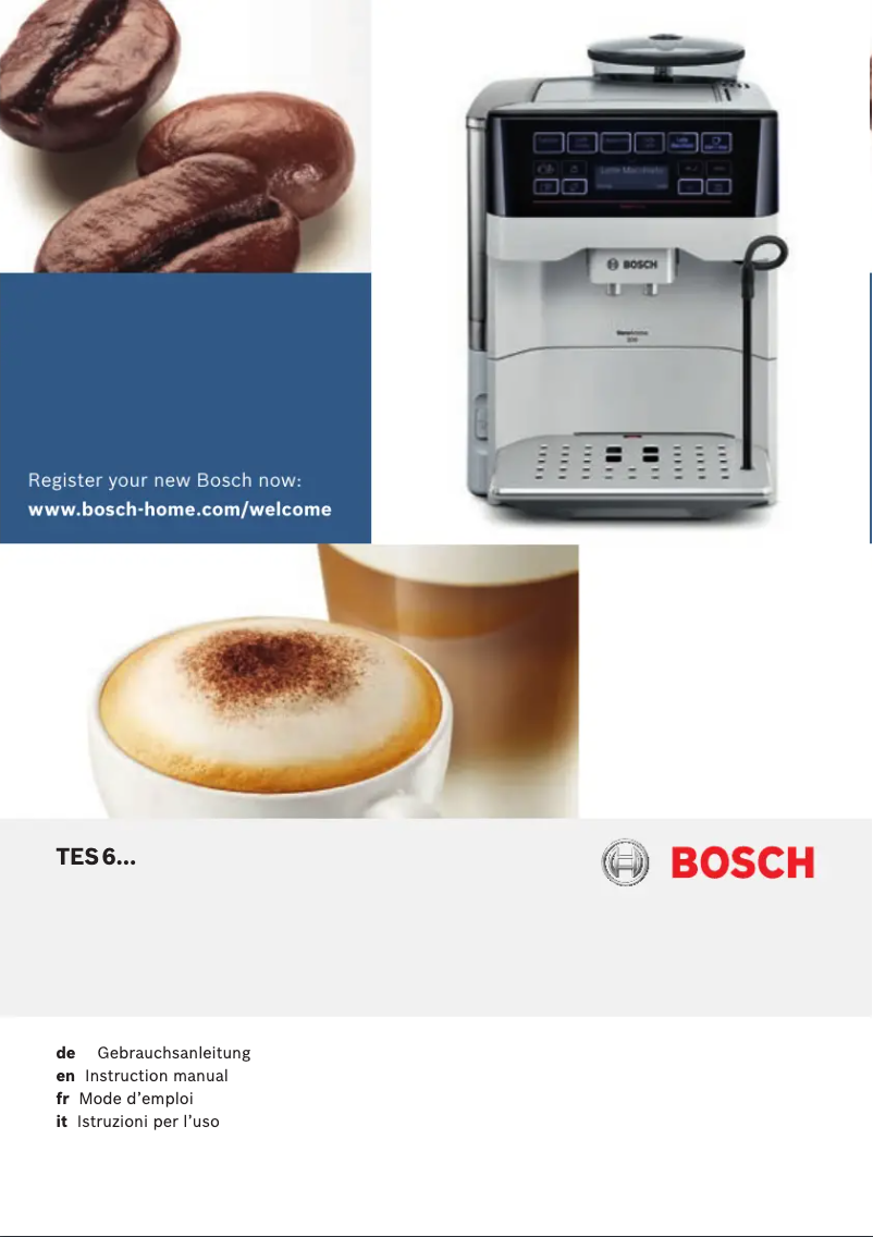 Image de la première page du manuel de l'appareil TES60359DE