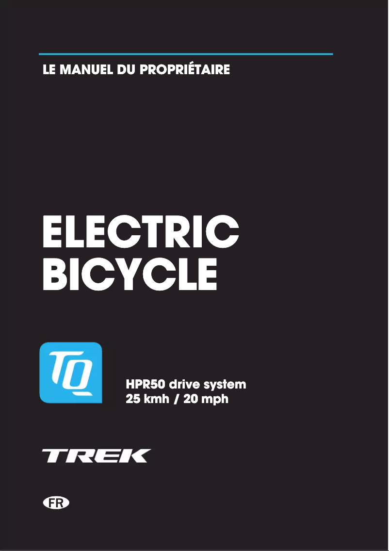 Page 1 de la notice Manuel utilisateur Trek Fuel EXe 5