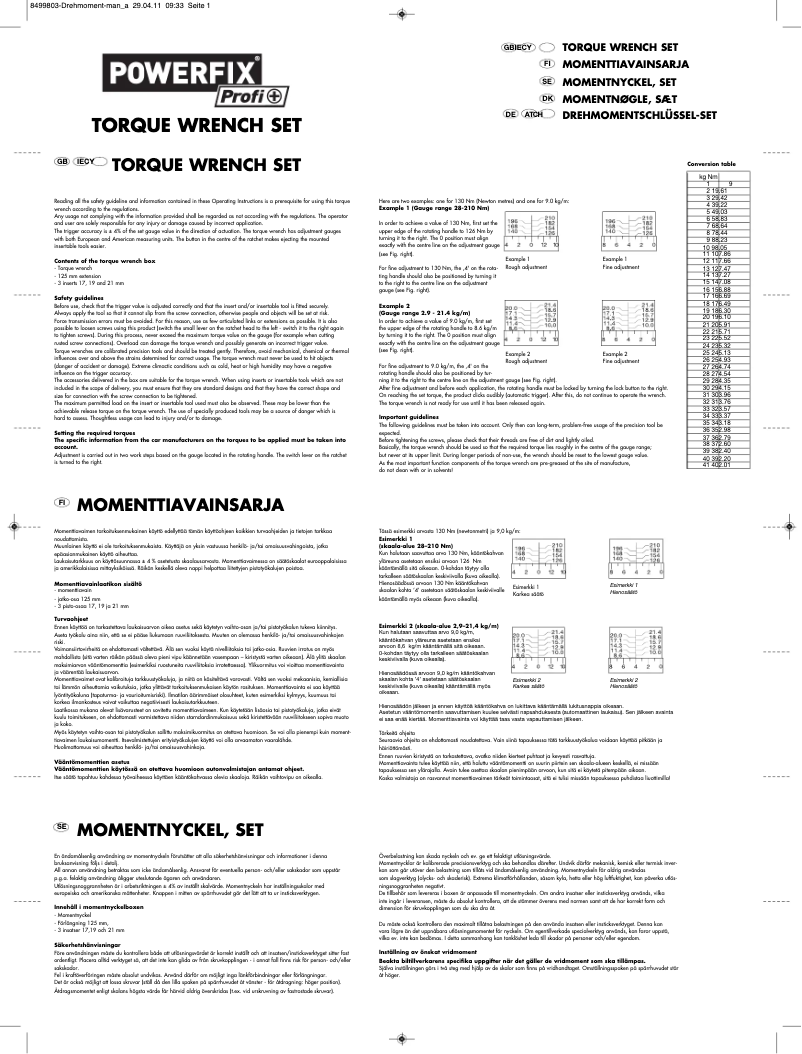 Image de la première page du manuel de l'appareil IAN 066290