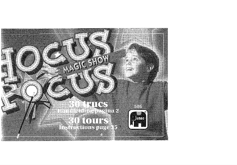 Page n°1 - Manuel utilisateur Jumbo Hocus Pocus 30 tricks