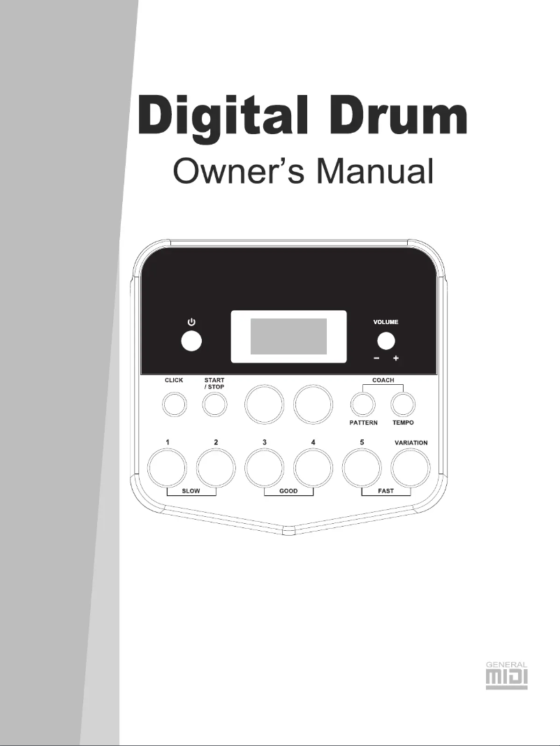 Page 1 de la notice Manuel utilisateur Medeli DD401