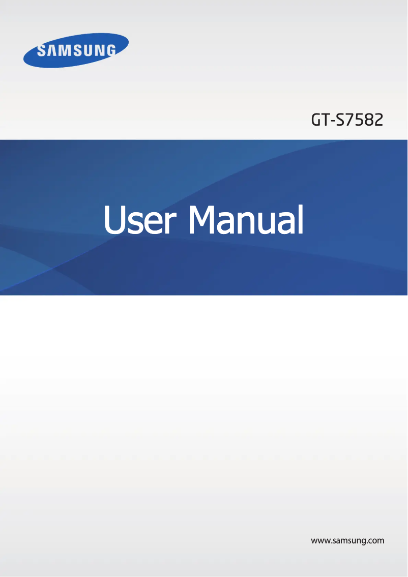 Page n°1 - Manuel utilisateur Samsung Galaxy S Duos 2
