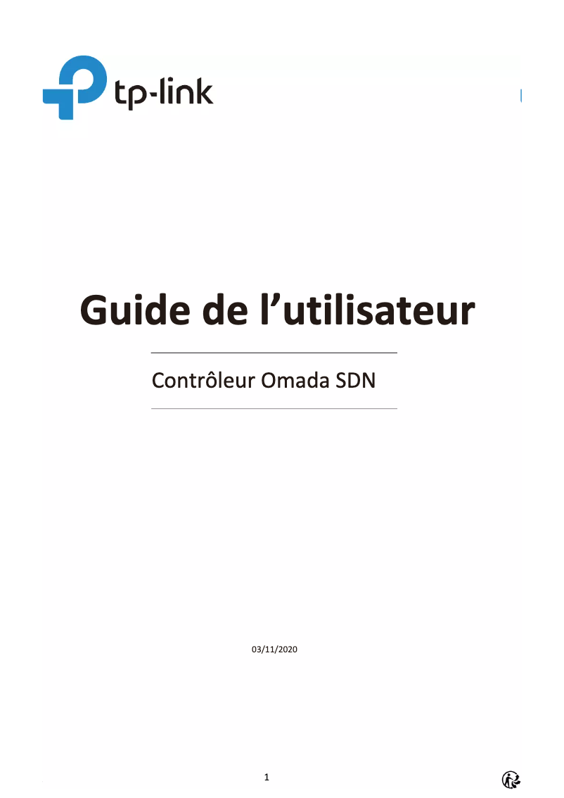 Page n°1 - Manuel utilisateur TP-Link Omada EAP245