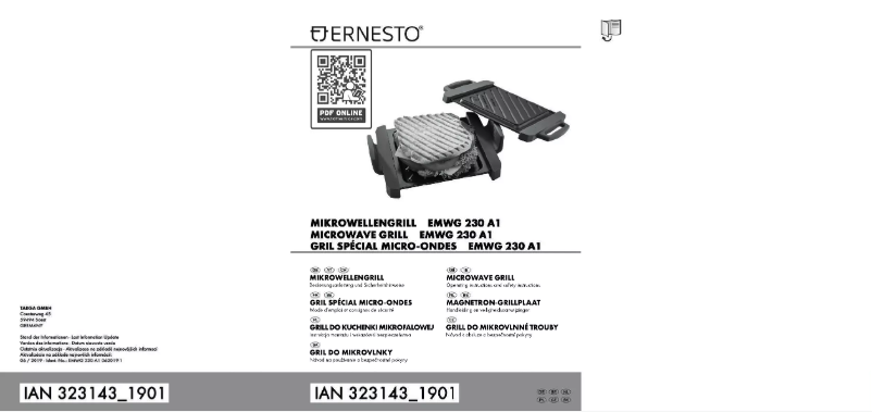 Page n°1 - Manuel utilisateur Ernesto IAN 323143