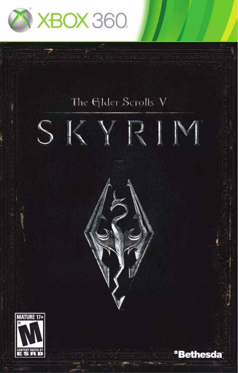 Image de la première page du manuel de l'appareil The Elder Scrolls V - Skyrim (Xbox 360)