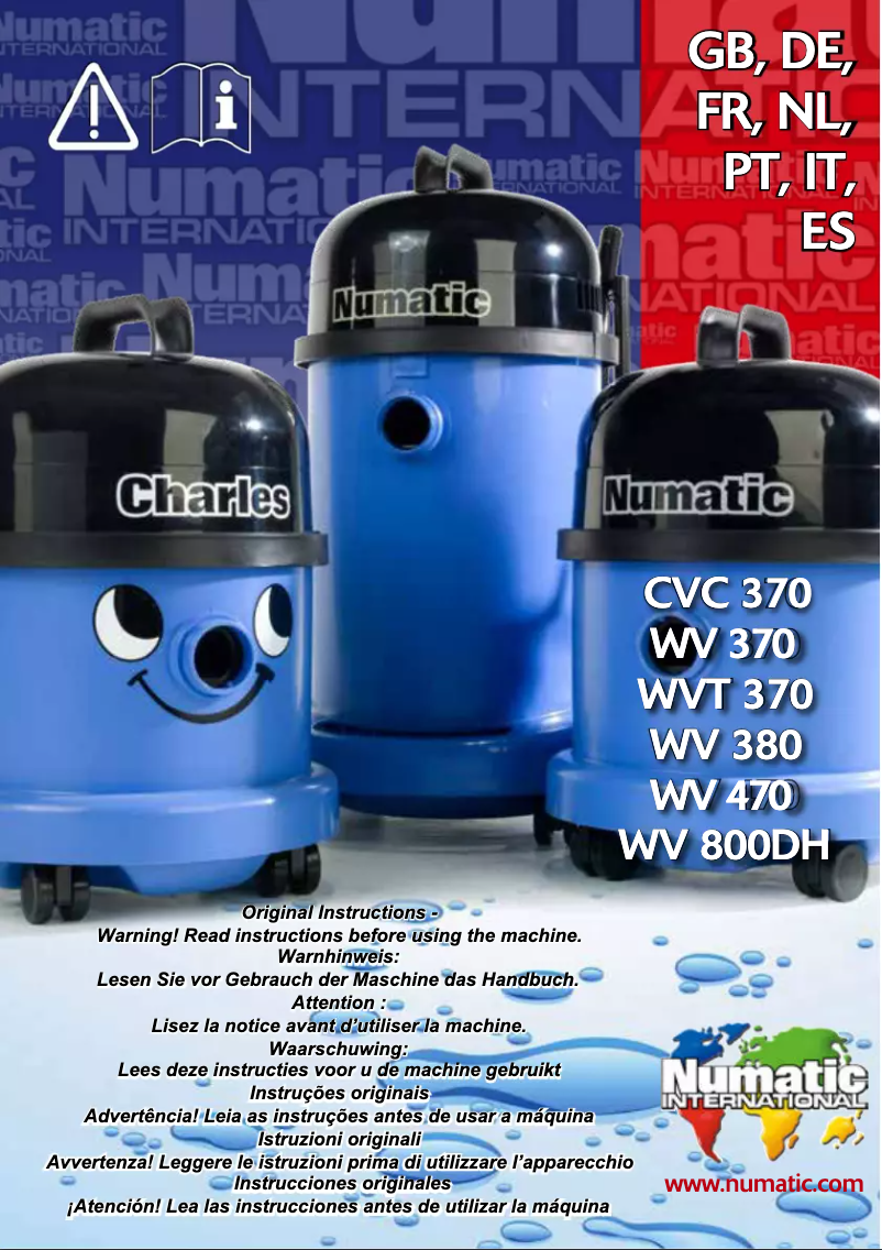 Image de la première page du manuel de l'appareil Charles CVC371-2