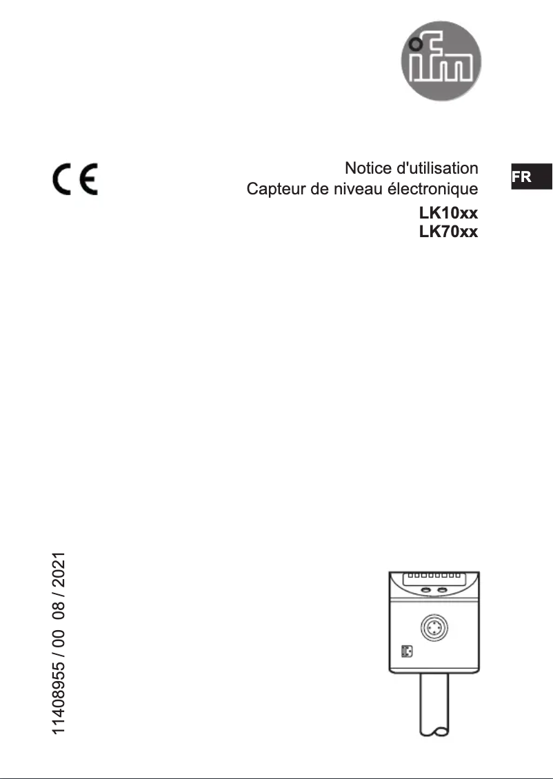 Image de la première page du manuel de l'appareil LK1024
