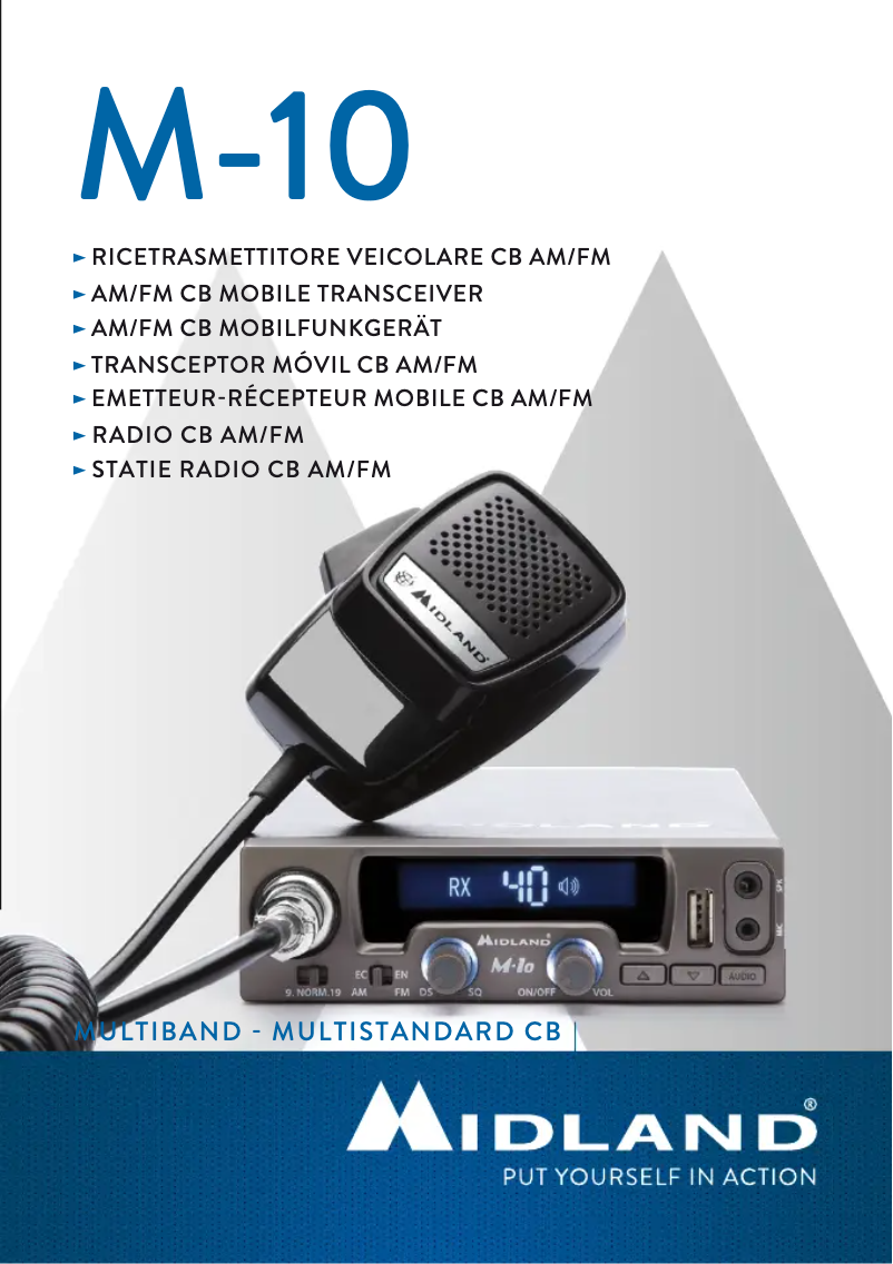 Image de la première page du manuel de l'appareil M-10