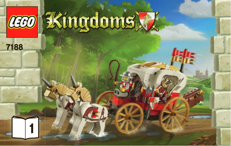 Page n°1 - Manuel utilisateur Lego King's Carriage Ambush