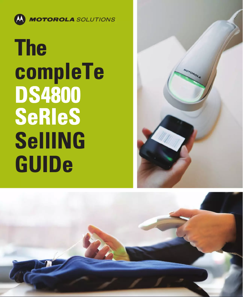 Image de la première page du manuel de l'appareil DS4801