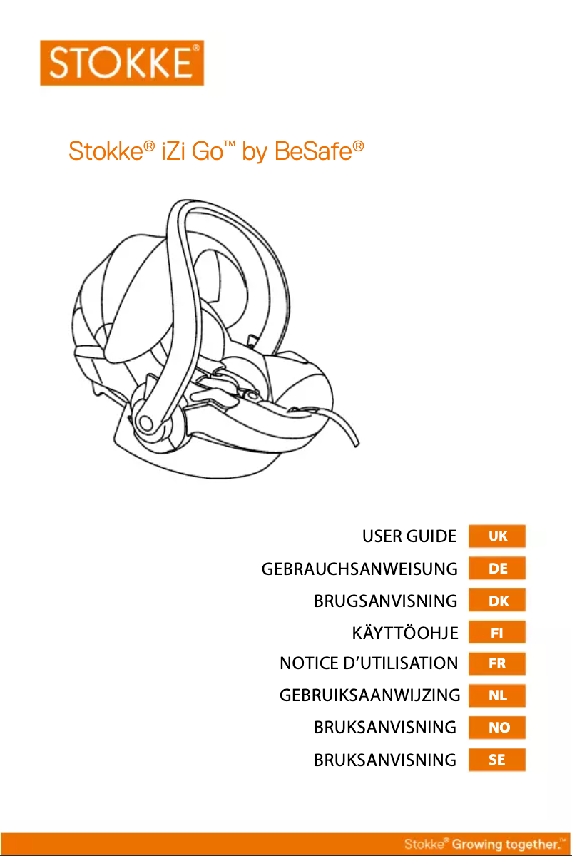 Página 1 del manual Manual de usuario Stokke iZi Go