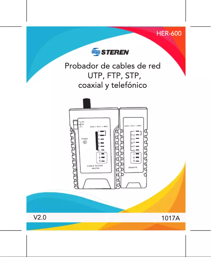 Page 1 de la notice Manuel utilisateur Steren HER-600