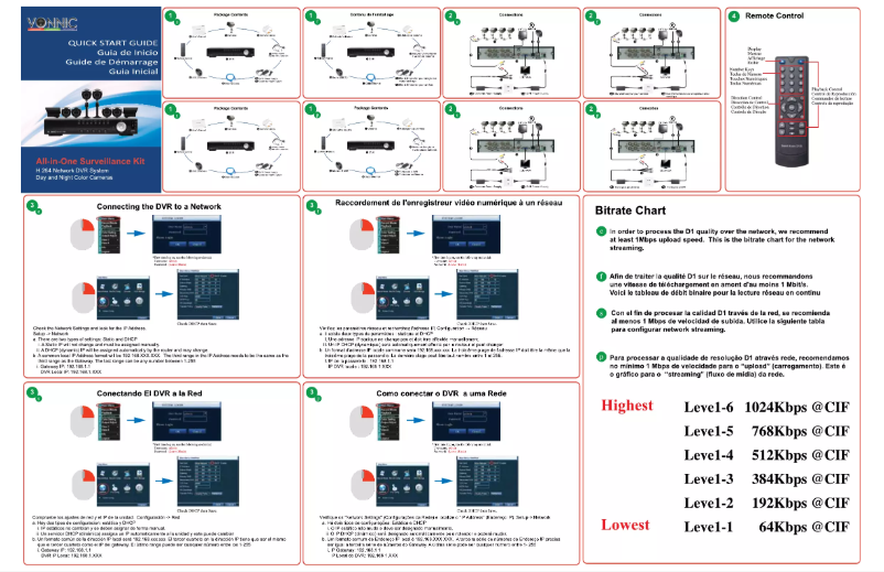 Page 1 de la notice Manuel utilisateur Vonnic DK4-C2404CM