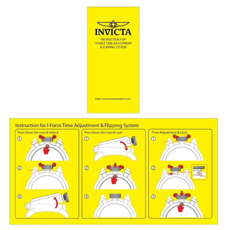 Page n°1 - Manuel utilisateur Invicta Angel 29529