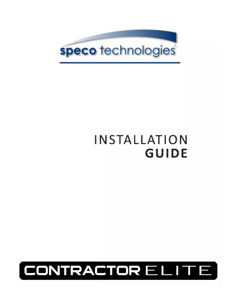 Page n°1 - Manuel utilisateur Speco Technologies SPCE6OTW