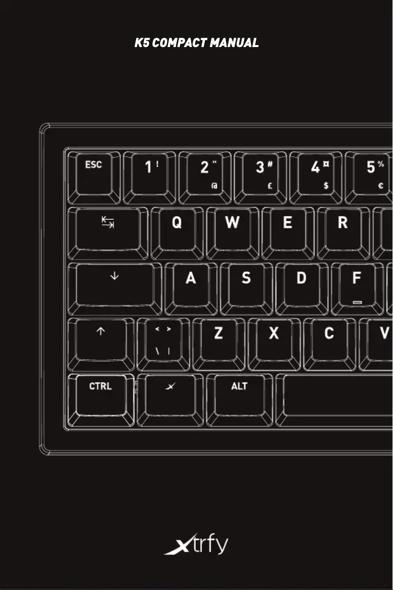Página 1 del manual Manual de usuario Xtrfy K5 Compact